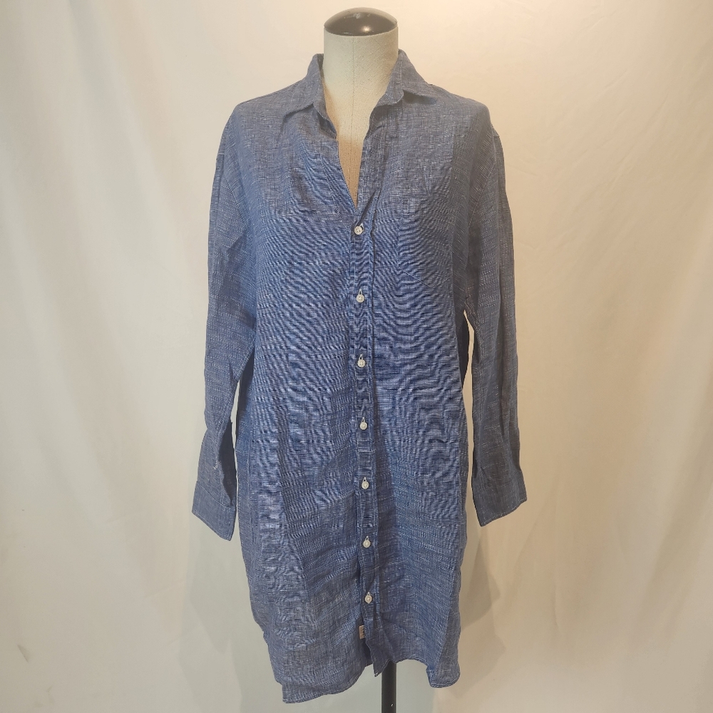 Frank & Eileen 'Mary' LINEN shirt dress